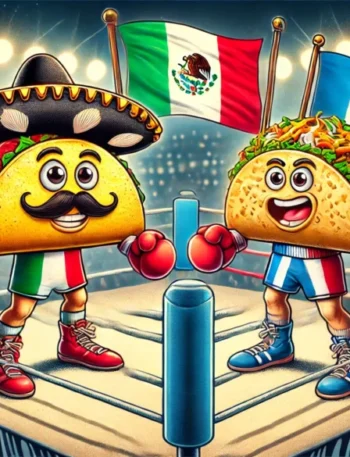 Taco francés VS taco mexicano, diferencia entre los dos tacos