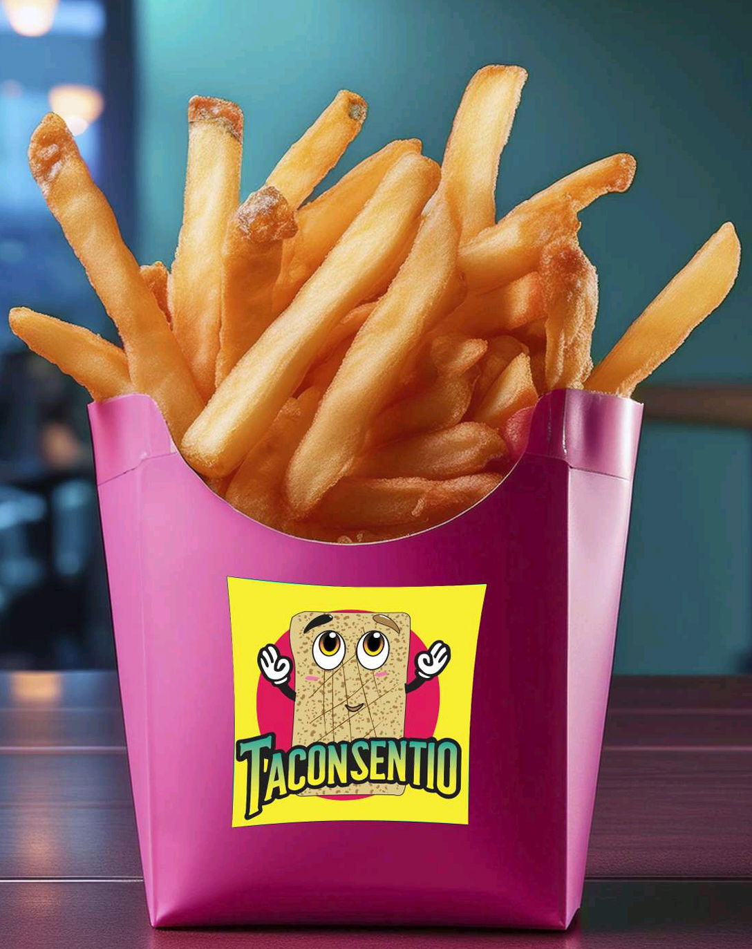 Patatas fritas taconsentio tacos franceses beidorm